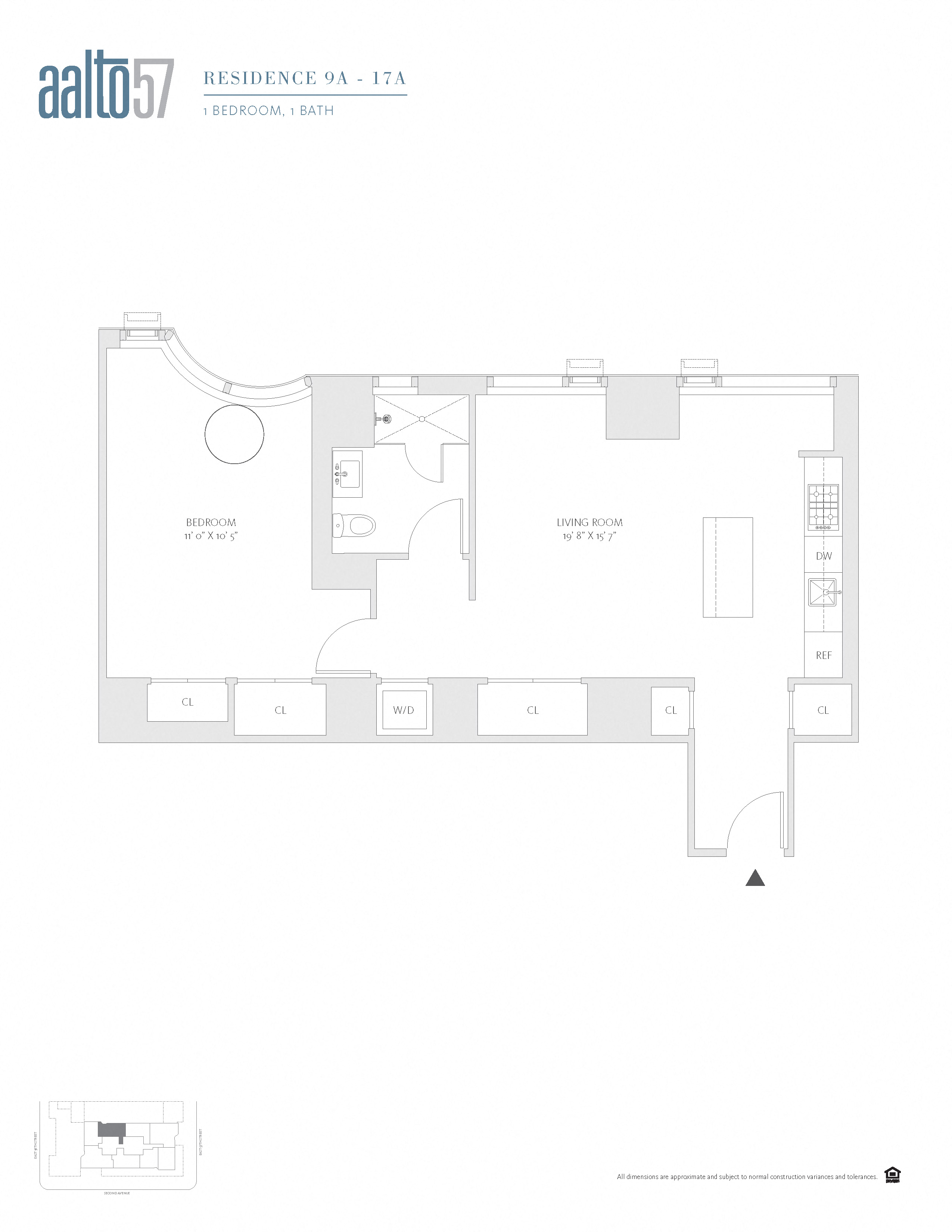 Apartment 12A floorplan